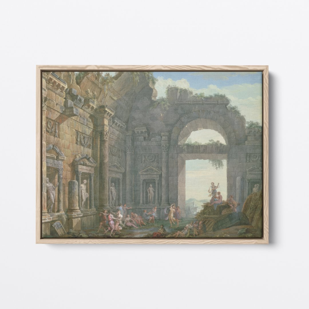 Architectural Ruins | Charles Clerisseau | Ave Legato | Canvas Art Prints | Vintage Artwork