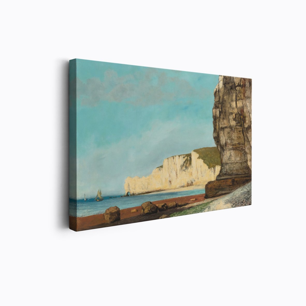 At The Edge | Gustave Courbet | Ave Legato Art Prints