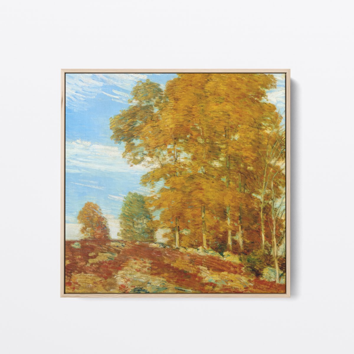 Autumn Hilltop | Childe Hassam | Ave Legato | Canvas Art Prints | Vintage Artwork