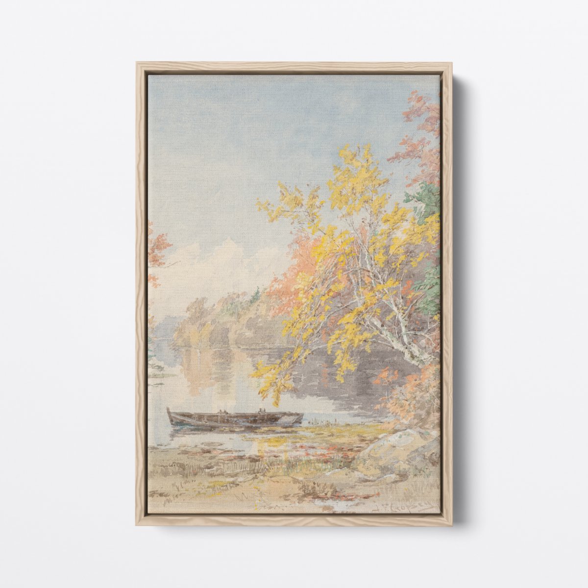 Autumn on the Lake | Jasper Cropsey | Ave Legato Art Prints