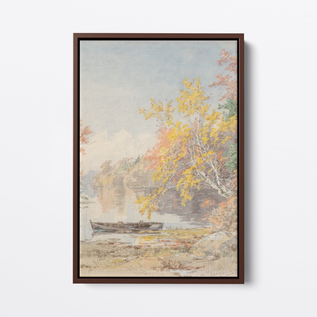 Autumn on the Lake | Jasper Cropsey | Ave Legato Art Prints