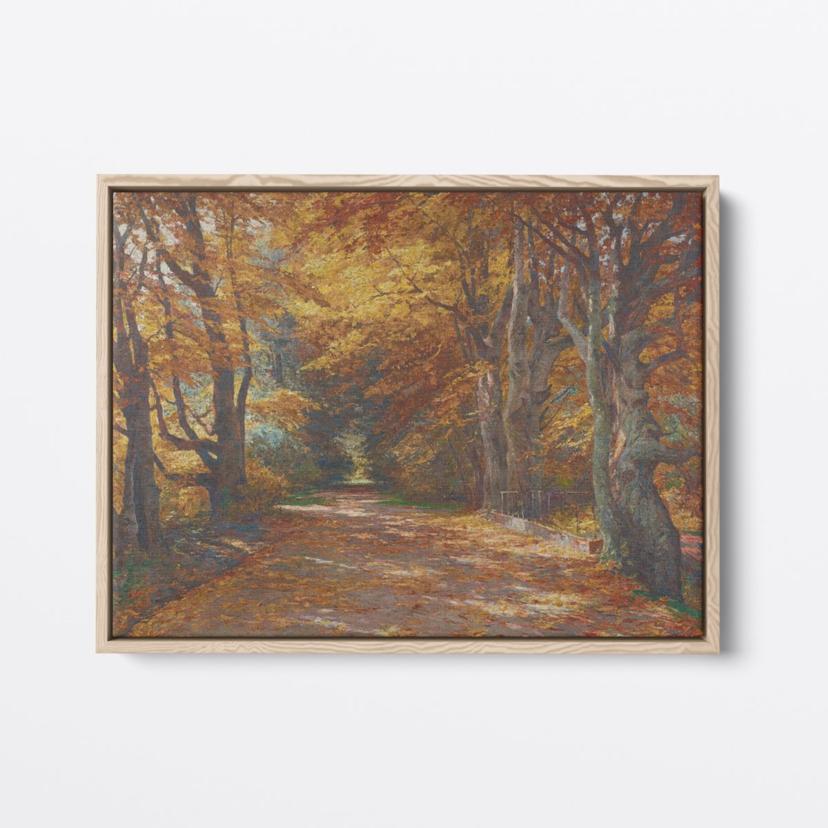 Autumn Path | Olga Wisinger-Florian | Ave Legato | Canvas Art Prints | Vintage Artwork