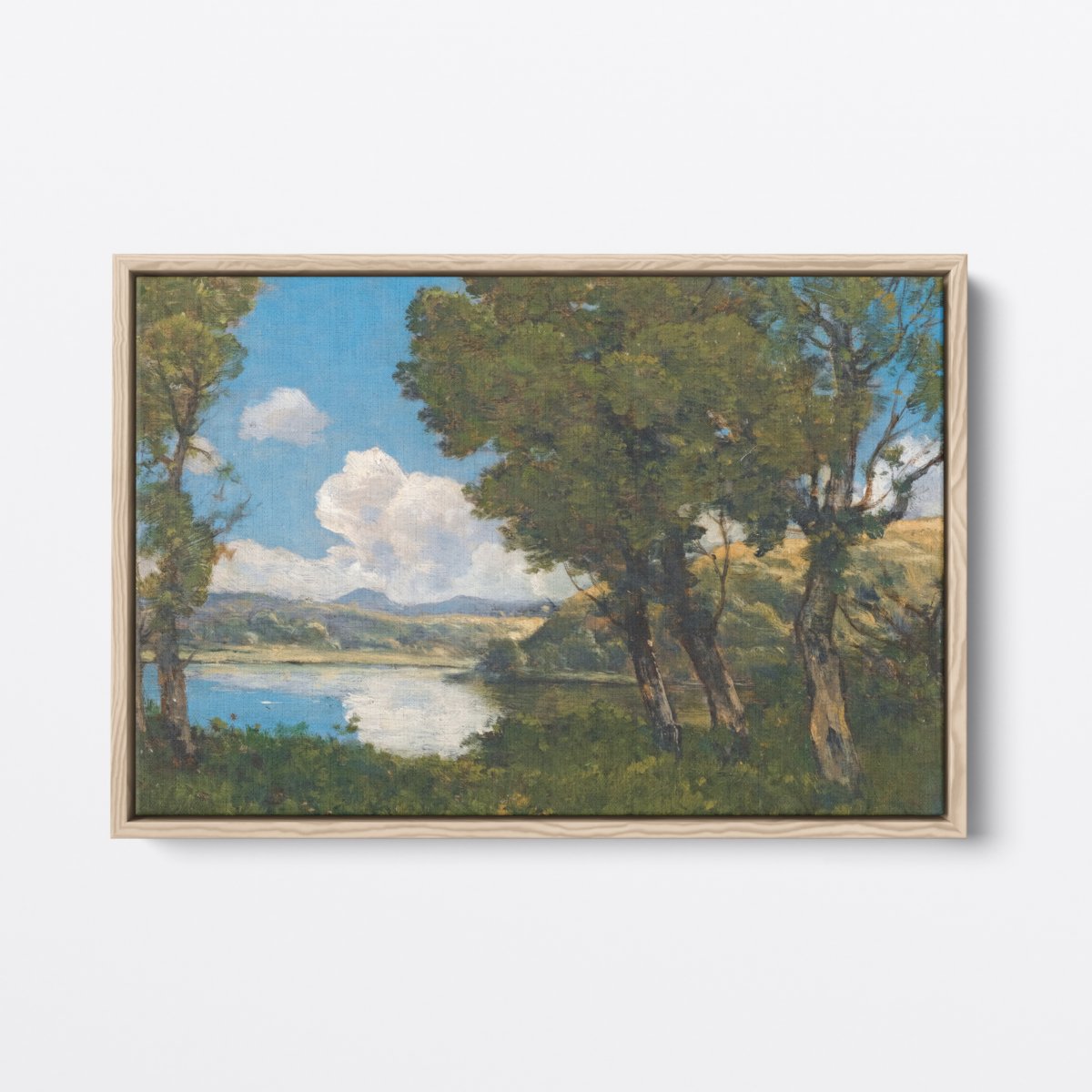 Azure Sky at Clearlake | Henri - Joseph Harpignies | Ave Legato Art Prints