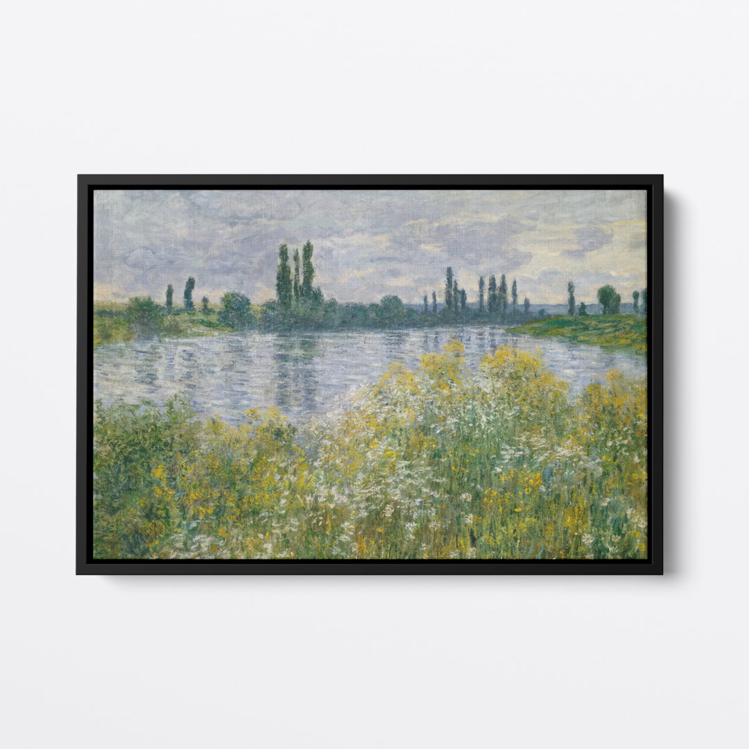 Banks on the Seine, Vetheuil | Claude Monet | Ave Legato | Canvas Art Prints | Vintage Artwork