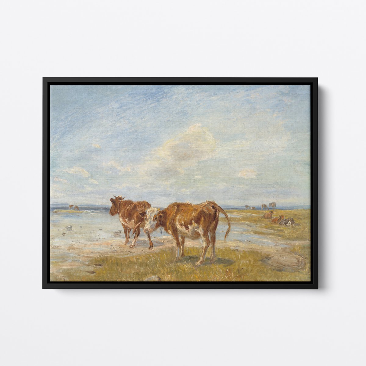 Beached Cows | Theodor Philipsen | Ave Legato Art Prints