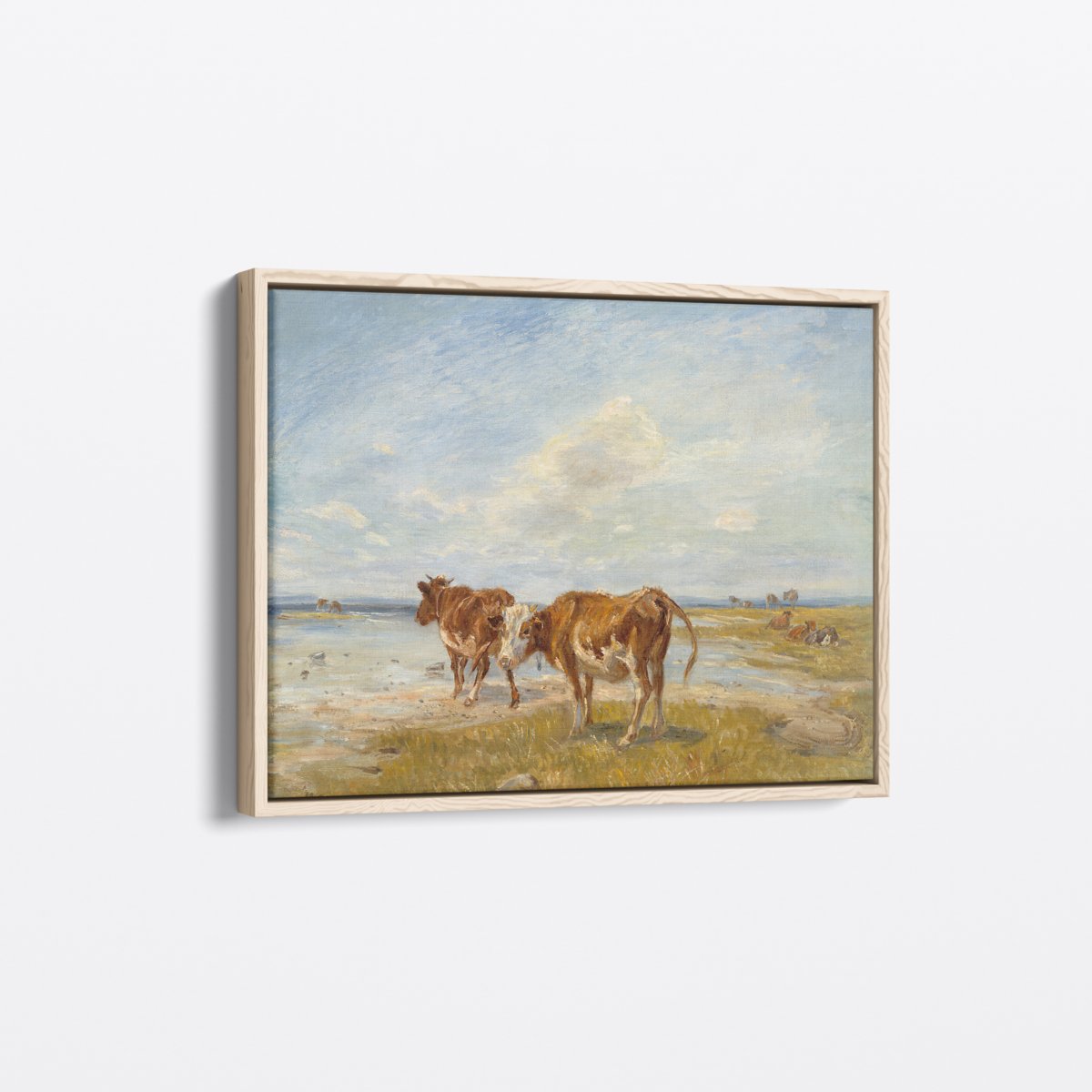 Beached Cows | Theodor Philipsen | Ave Legato Art Prints