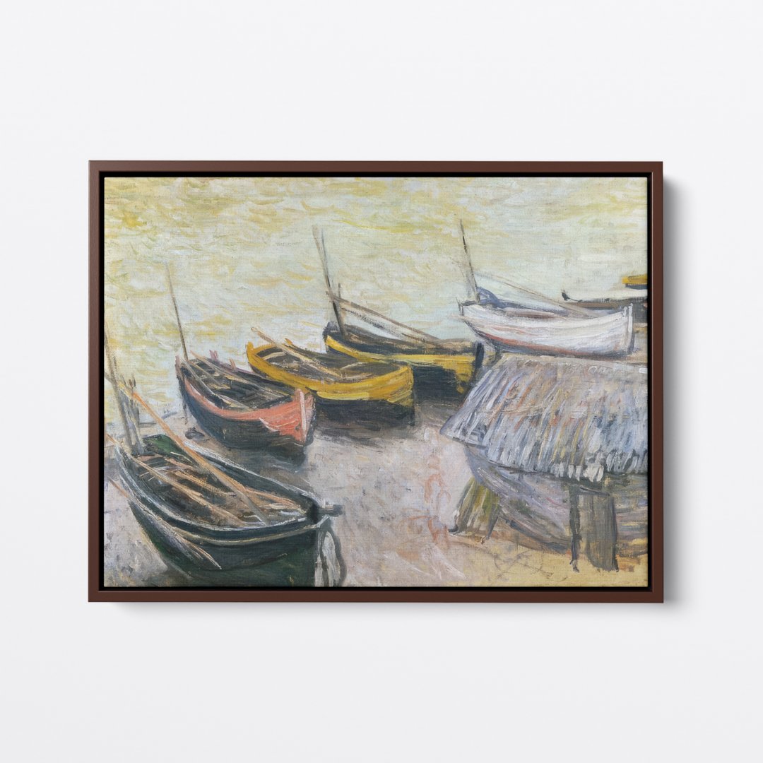 Boats on the Beach | Claude Monet | Ave Legato Art Prints