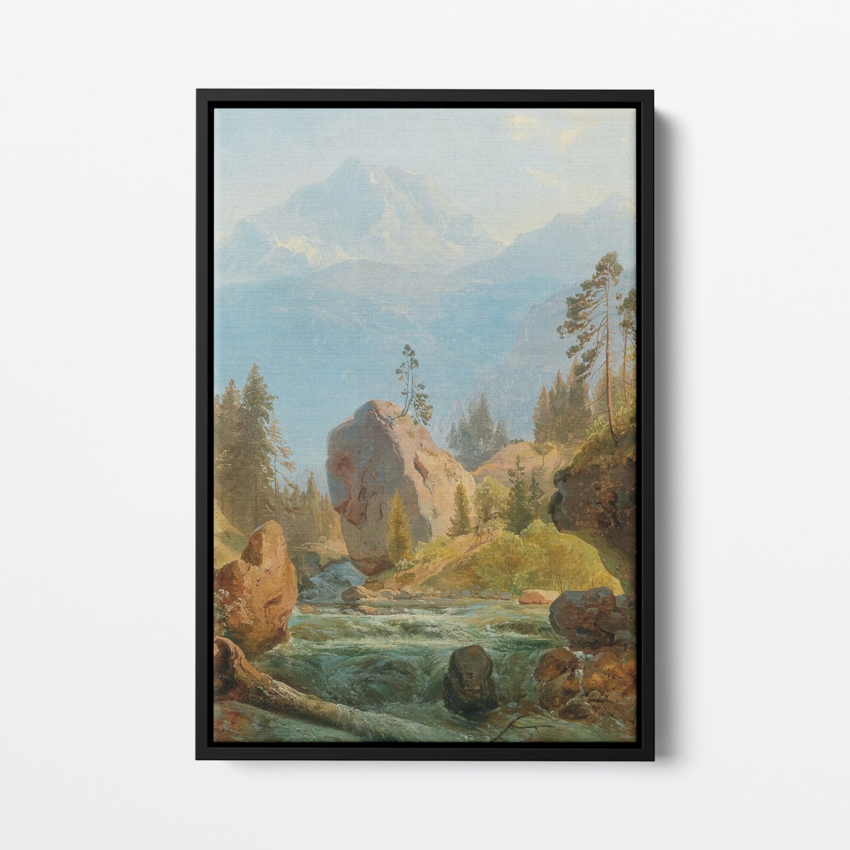 Boulder Beneath | Albert Zimmermann | Ave Legato | Canvas Art Prints | Vintage Artwork