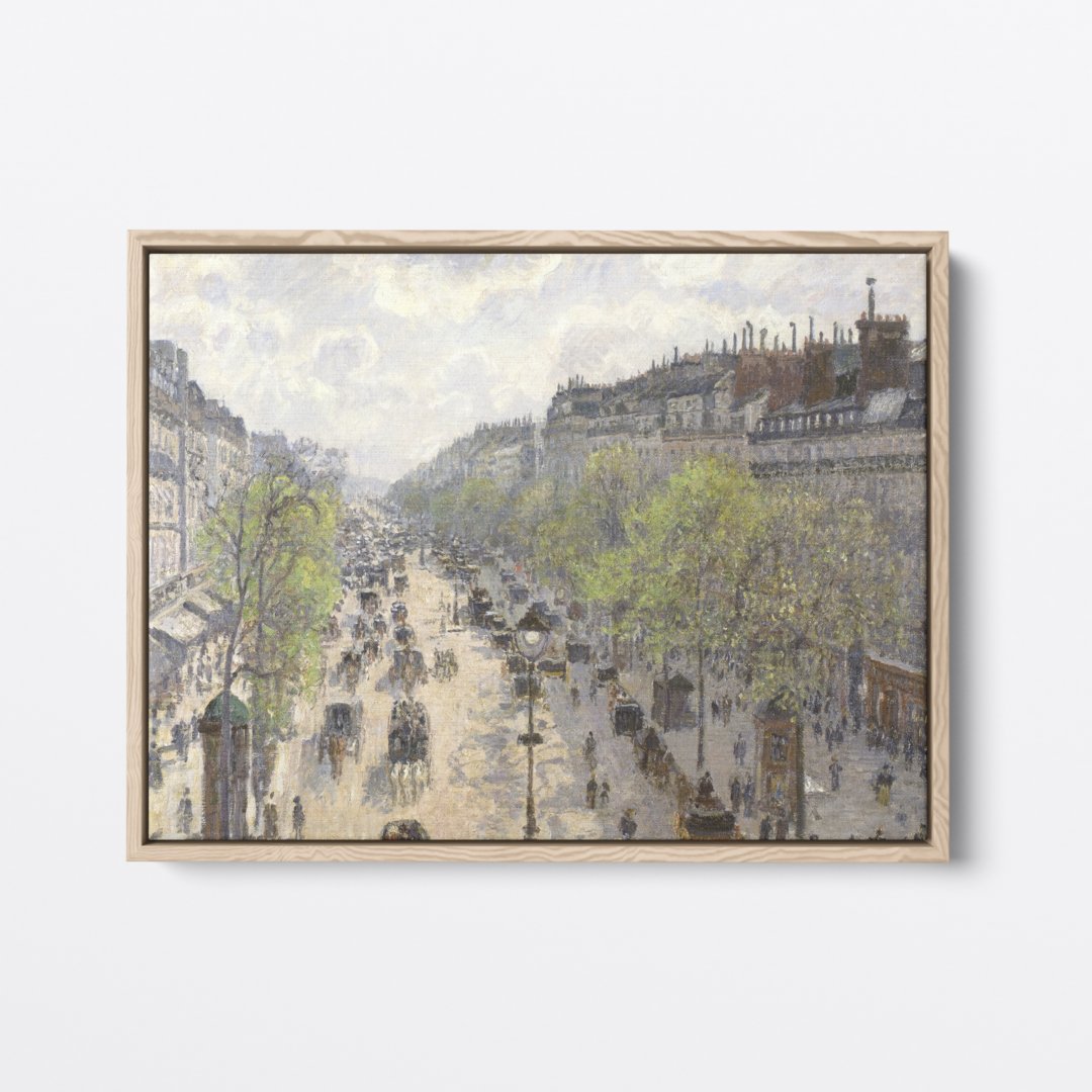 Boulevard Montmarte, Spring | Camille Pissarro | Ave Legato Art Prints