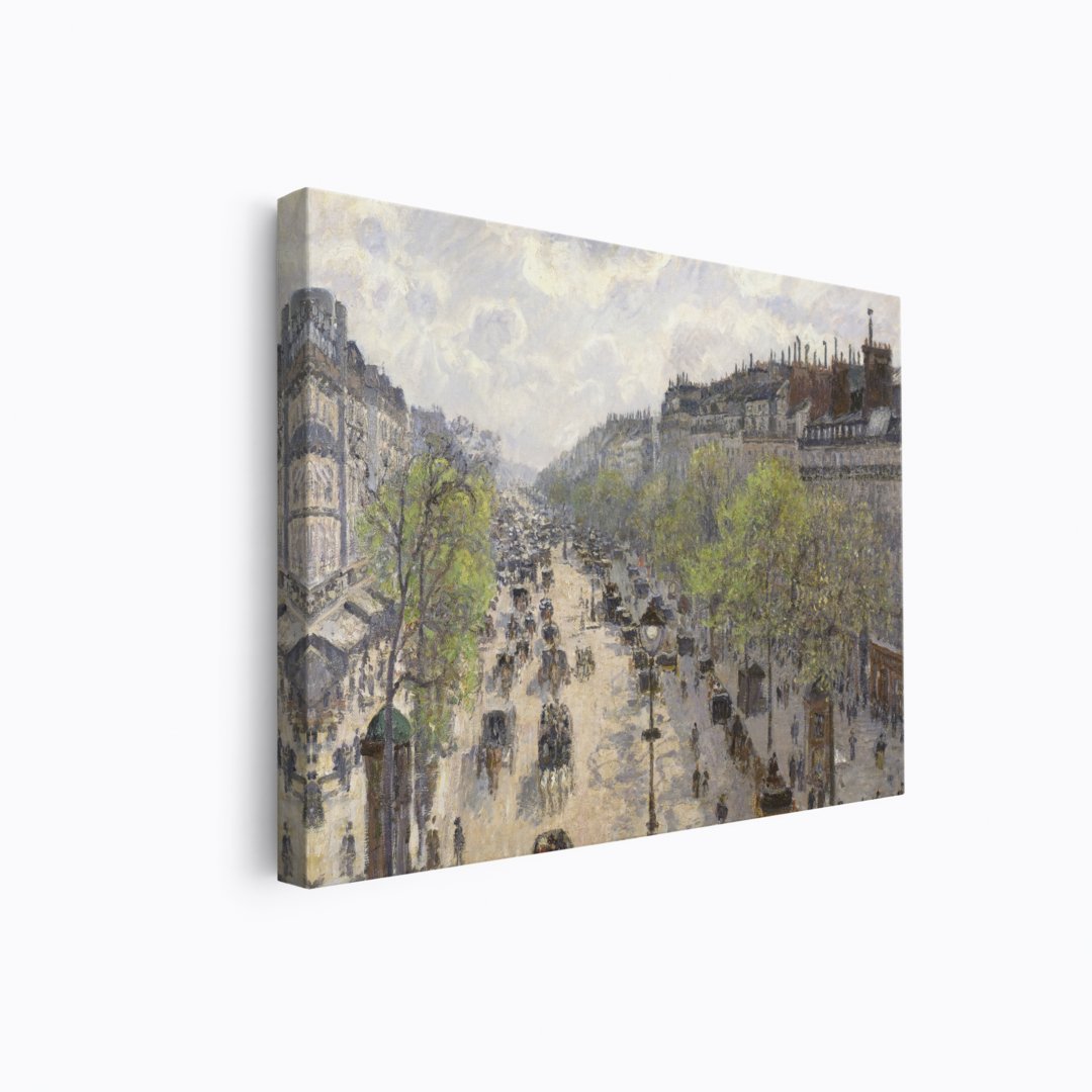 Boulevard Montmarte, Spring | Camille Pissarro | Ave Legato Art Prints