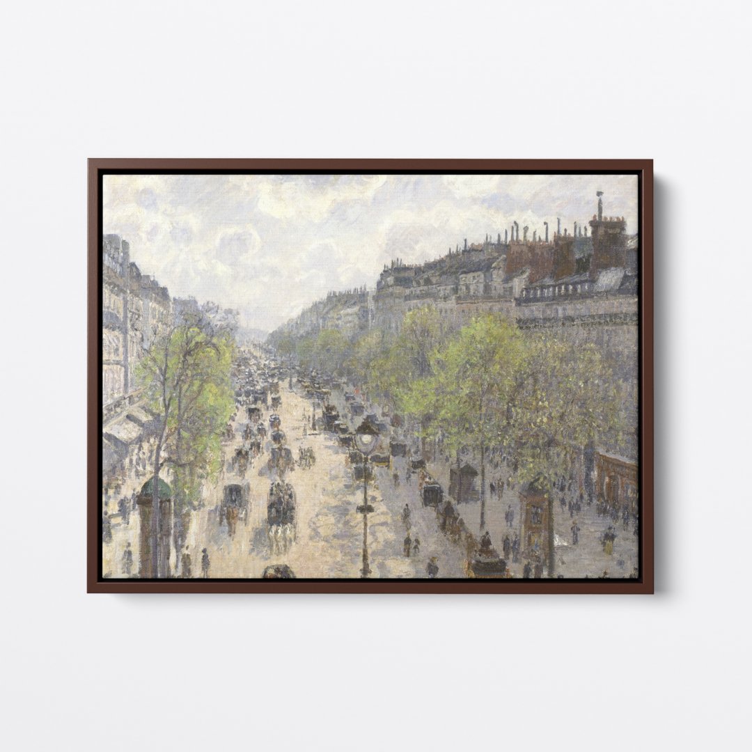 Boulevard Montmarte, Spring | Camille Pissarro | Ave Legato Art Prints