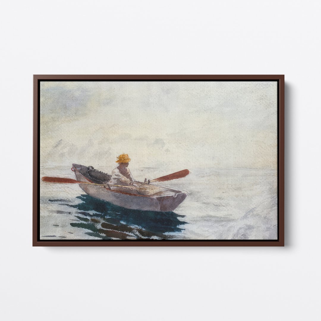 Boy In A Boat | Winslow Homer | Ave Legato | Canvas Art Prints | Vintage Artwork