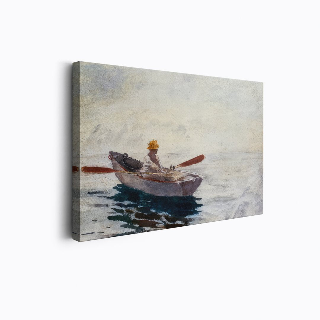 Boy In A Boat | Winslow Homer | Ave Legato Art Prints