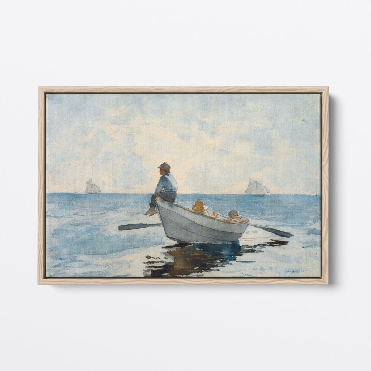 Boys Boatin' | Winslow Homer | Ave Legato | Canvas Art Prints | Vintage Artwork