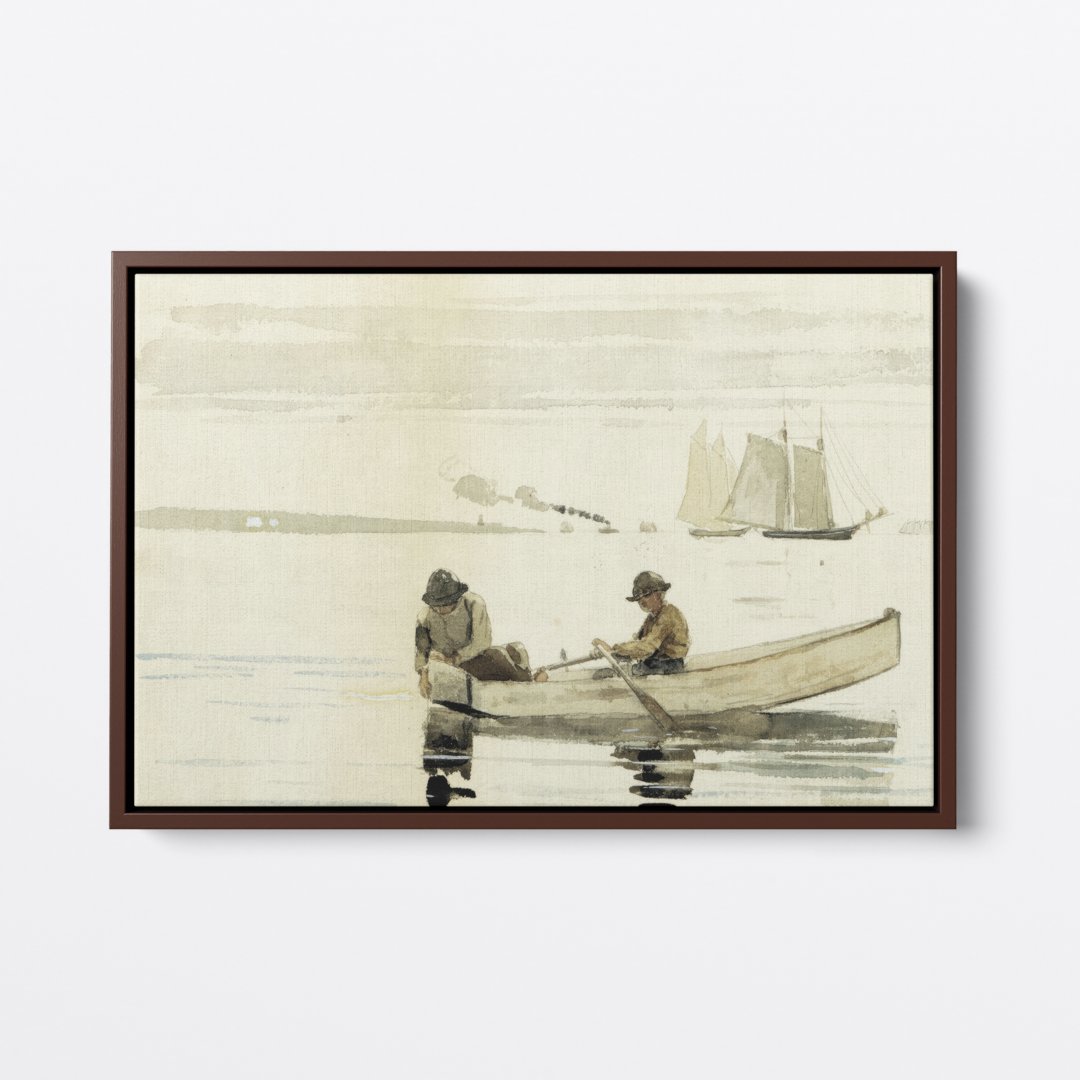 Boys Fishing | Winslow Homer | Ave Legato | Canvas Art Prints | Vintage Artwork