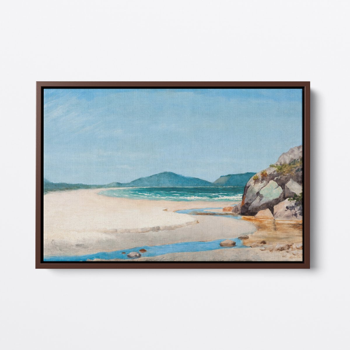 Brazilian Seascape | Almeida Junior | Ave Legato | Canvas Art Prints | Vintage Artwork