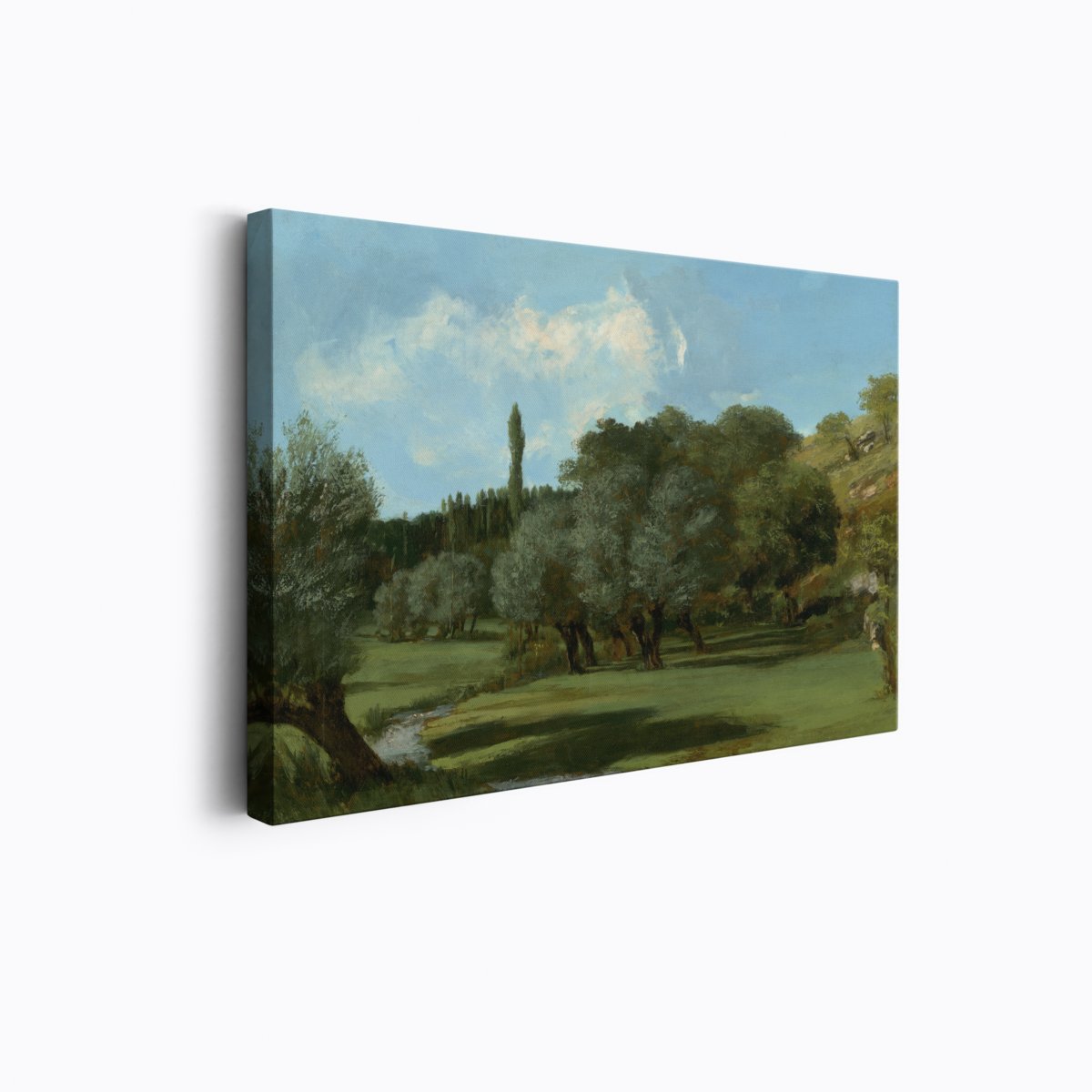Breton Woods | Gustave Courbet | Ave Legato | Canvas Art Prints | Vintage Artwork