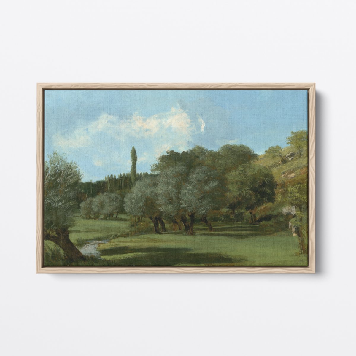 Breton Woods | Gustave Courbet | Ave Legato | Canvas Art Prints | Vintage Artwork