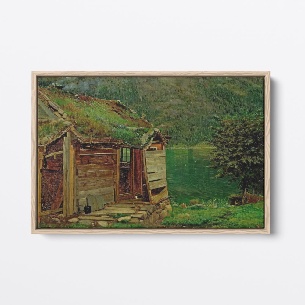 Cabin at Balestrand | Amaldus Nielsen | Ave Legato Art Prints