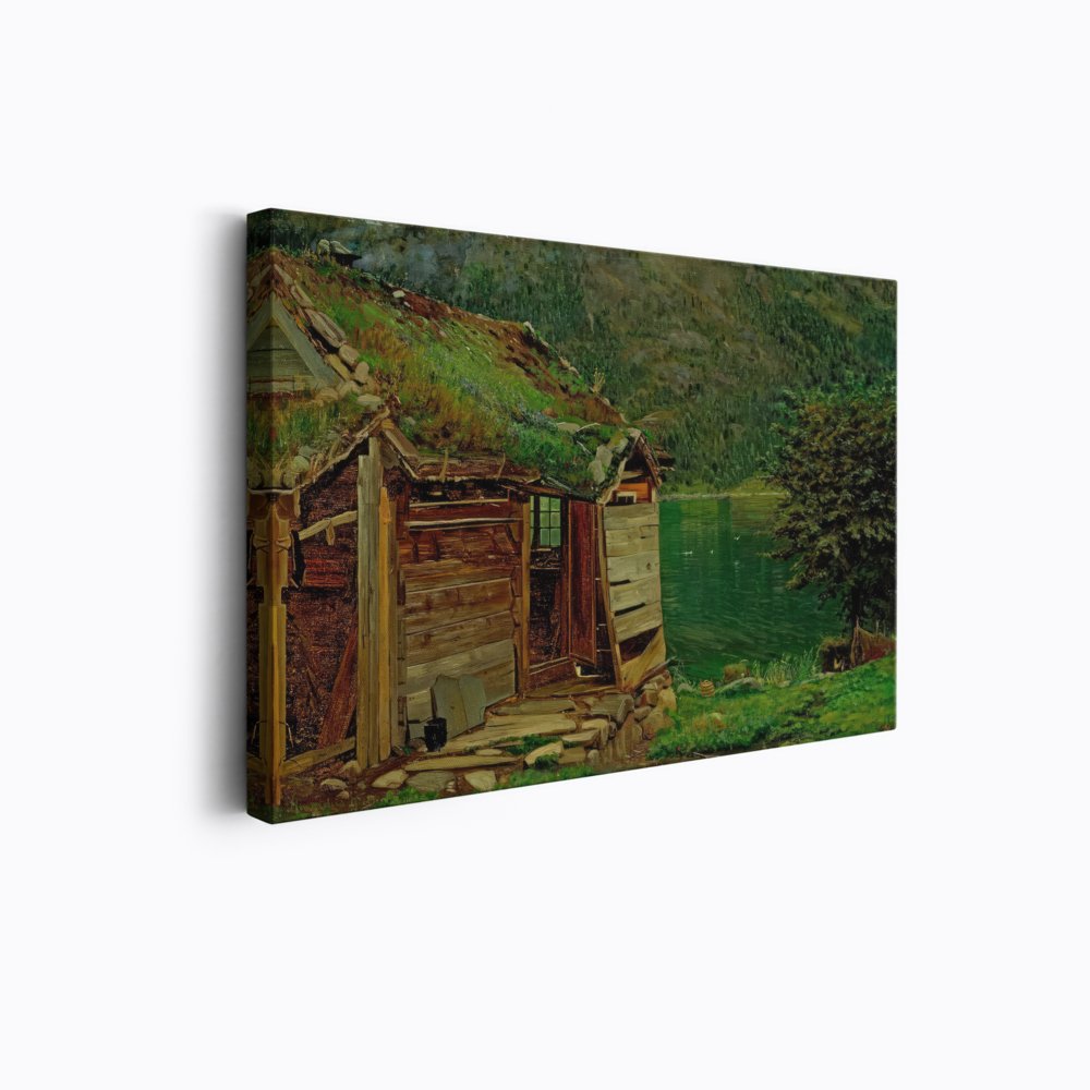 Cabin at Balestrand | Amaldus Nielsen | Ave Legato Art Prints