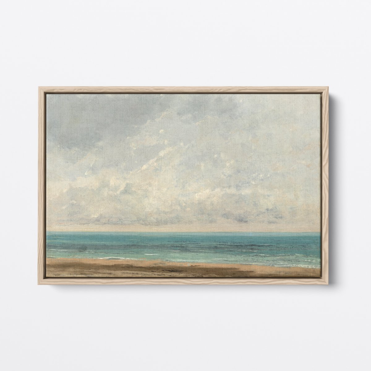 Calm Sea | Gustave Courbet | Ave Legato Art Prints