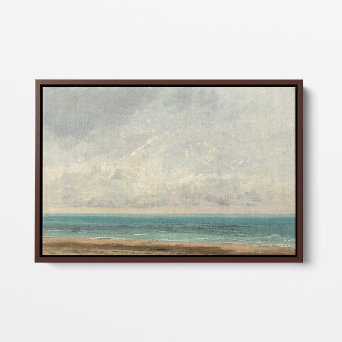Calm Sea | Gustave Courbet | Ave Legato | Canvas Art Prints | Vintage Artwork