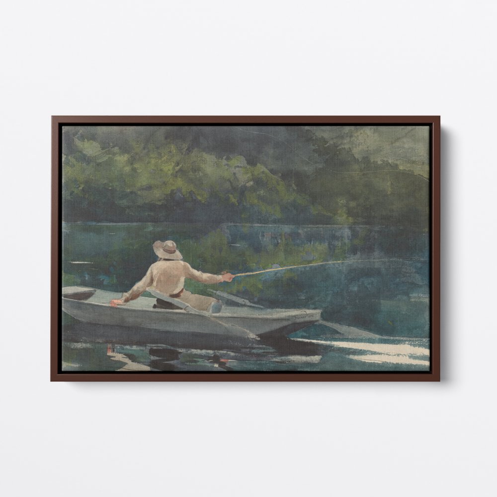 Casting the Rod | Winslow Homer | Ave Legato | Canvas Art Prints | Vintage Artwork