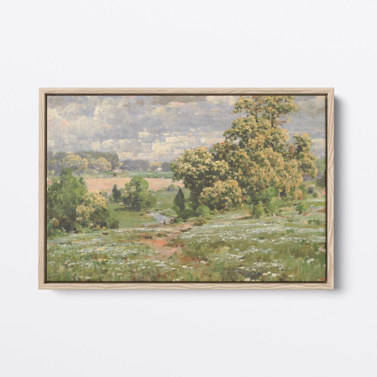 Chestnut Trees in Osny | Camille Pissarro | Ave Legato | Canvas Art Prints | Vintage Artwork
