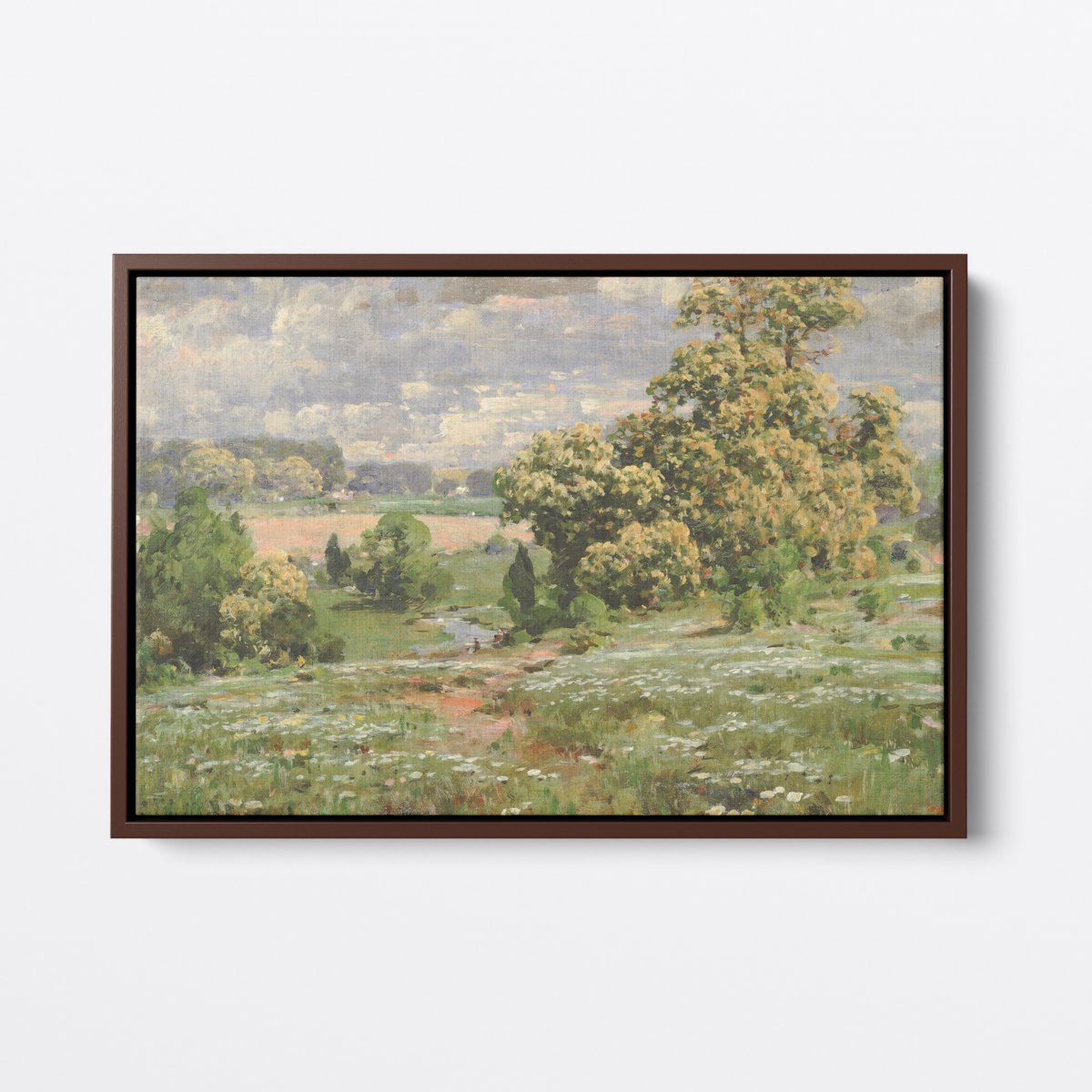 Chestnut Trees in Osny | Camille Pissarro | Ave Legato | Canvas Art Prints | Vintage Artwork