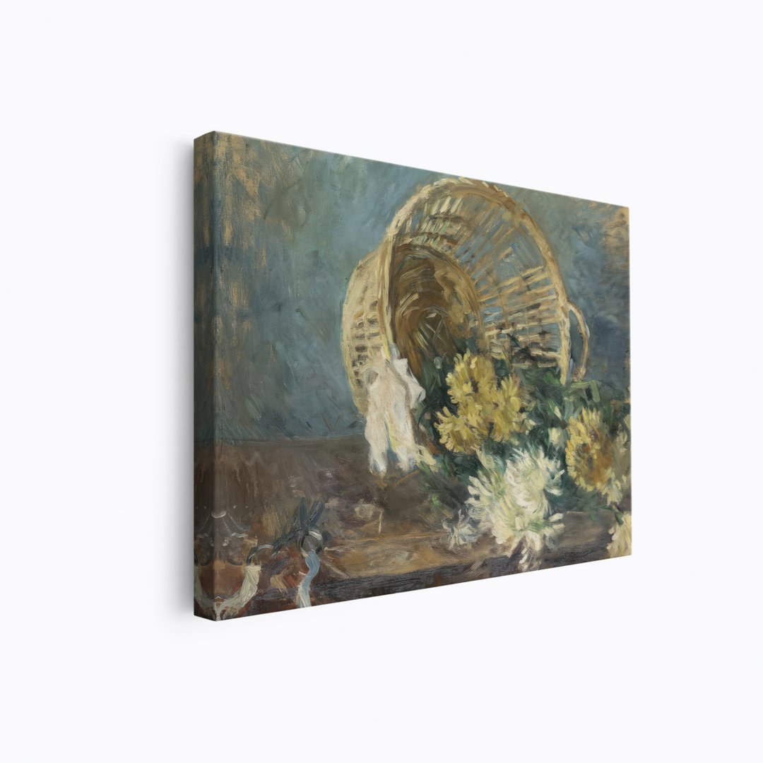 Chrysanthemums | Berthe Morisot | Ave Legato | Canvas Art Prints | Vintage Artwork