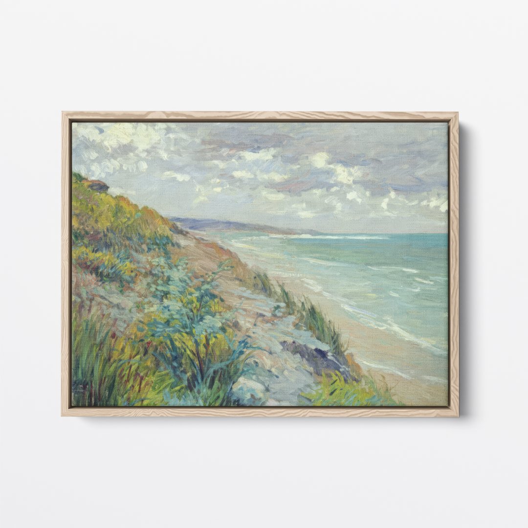 Cliffs By the Sea at Trouville | Gustave Caillebotte | Ave Legato Art Prints