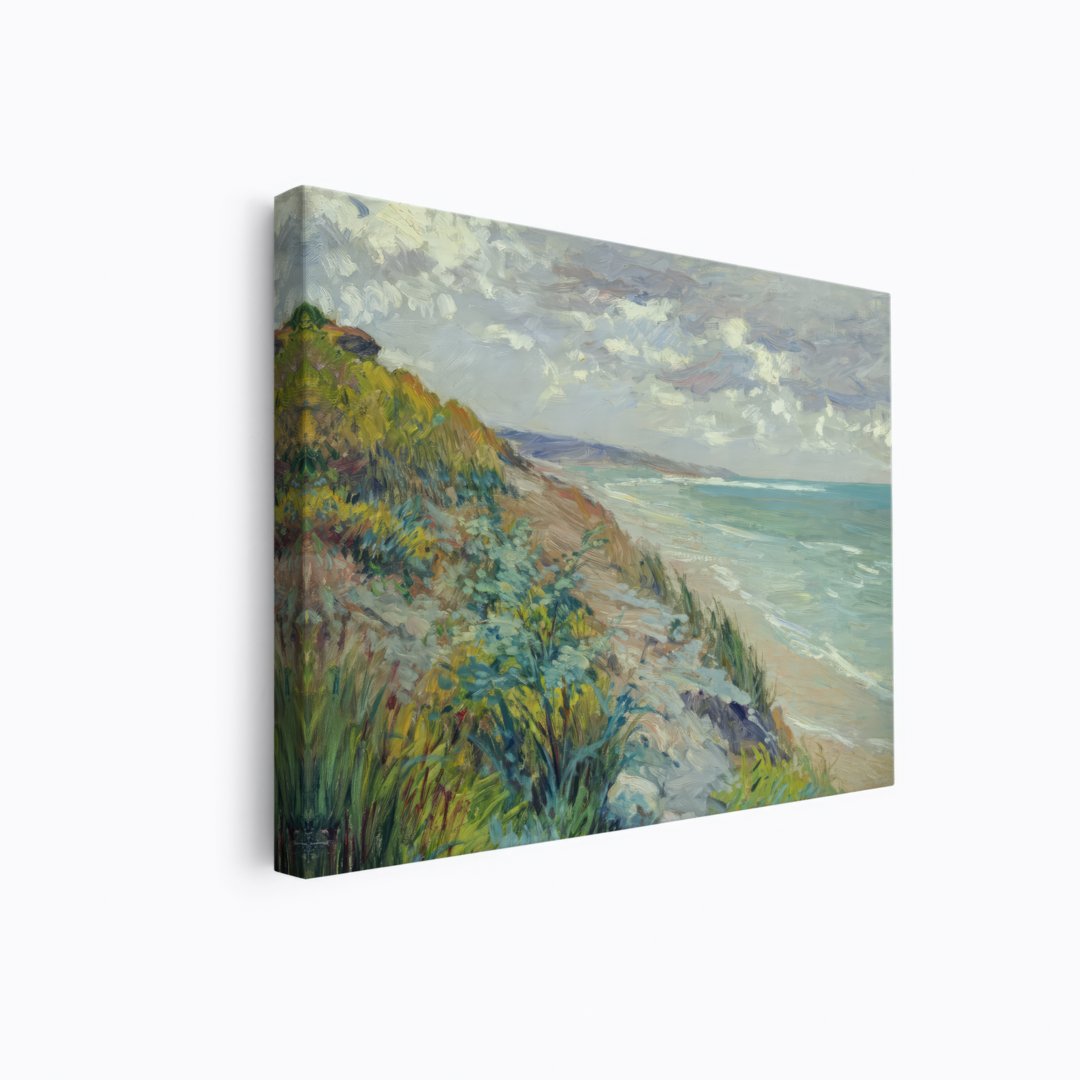 Cliffs By the Sea at Trouville | Gustave Caillebotte | Ave Legato Art Prints