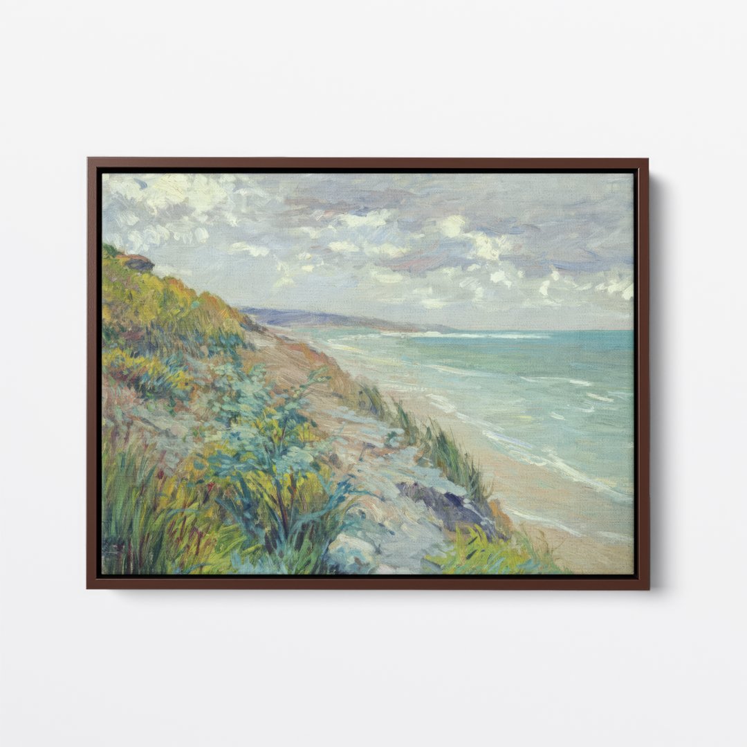 Cliffs By the Sea at Trouville | Gustave Caillebotte | Ave Legato | Canvas Art Prints | Vintage Artwork