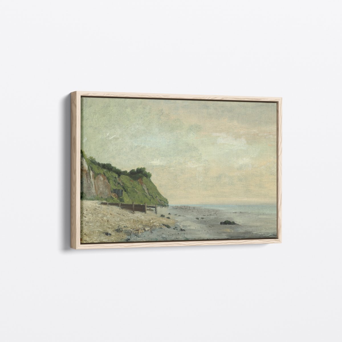 Cliffs on the Coast | Gustave Courbet | Ave Legato | Canvas Art Prints | Vintage Artwork