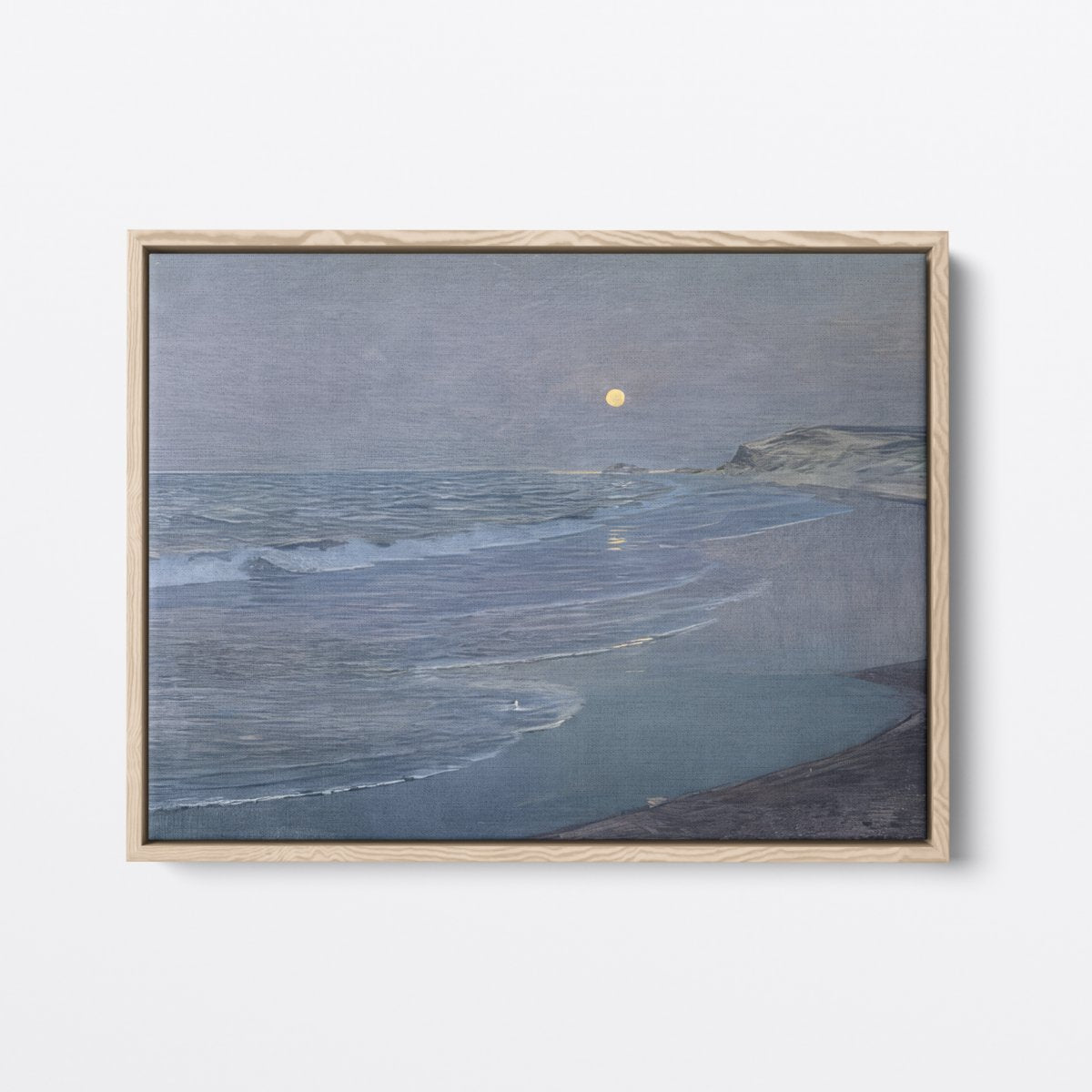 Coast at Nightfall | Alexander Harrison | Ave Legato | Canvas Art Prints | Vintage Artwork