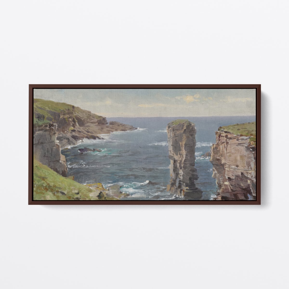Coast of Cornwall | William Richards | Ave Legato | Canvas Art Prints | Vintage Artwork
