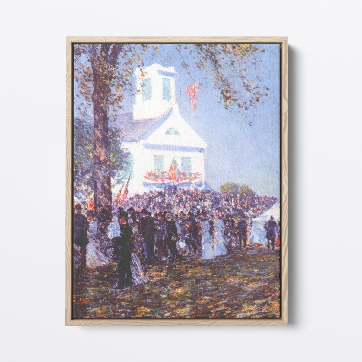 County Fair, New England | Childe Hassam | Ave Legato | Canvas Art Prints | Vintage Artwork