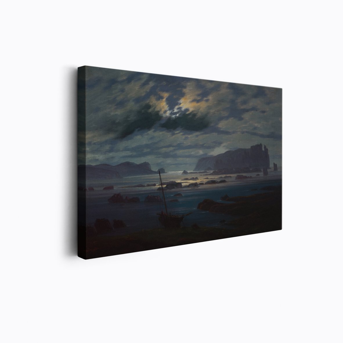 Dark Northern Sea | Caspar Friedrich | Ave Legato | Canvas Art Prints | Vintage Artwork