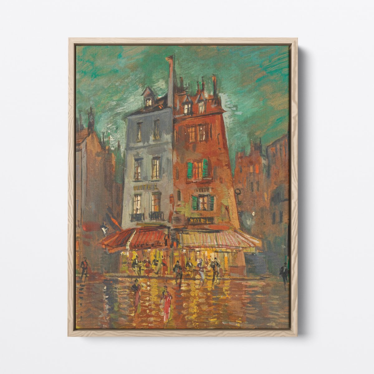 Dueling Hotels | Konstantin Korovin | Ave Legato Art Prints