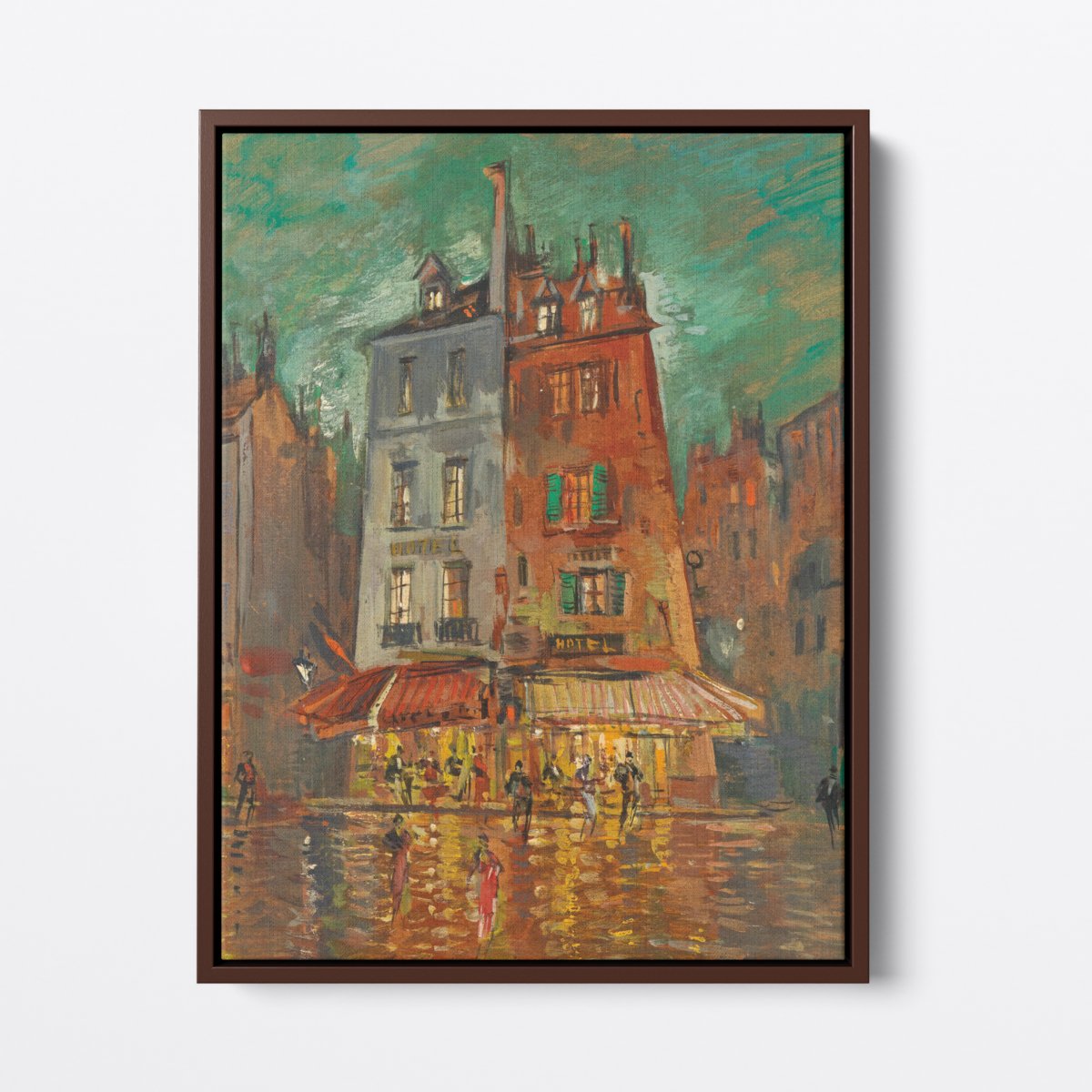Dueling Hotels | Konstantin Korovin | Ave Legato | Canvas Art Prints | Vintage Artwork