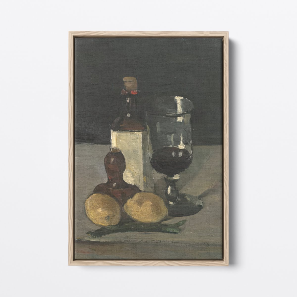 Evening Drink | Paul Cézanne | Ave Legato | Canvas Art Prints | Vintage Artwork
