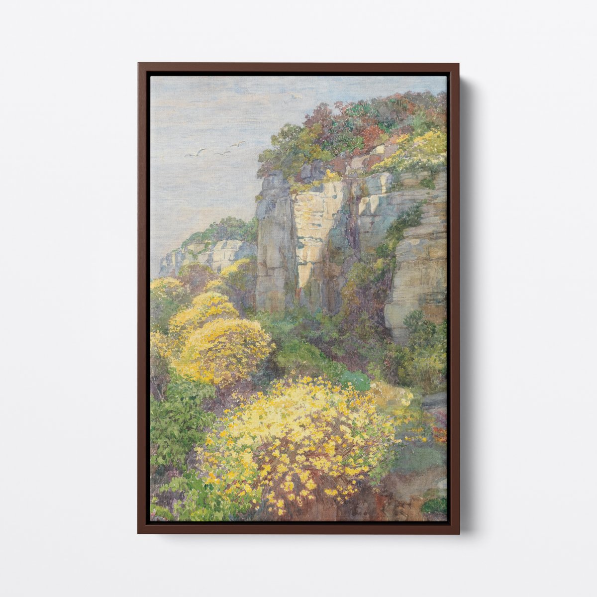 Evington Cliff | Hugo Charlemont | Ave Legato | Canvas Art Prints | Vintage Artwork