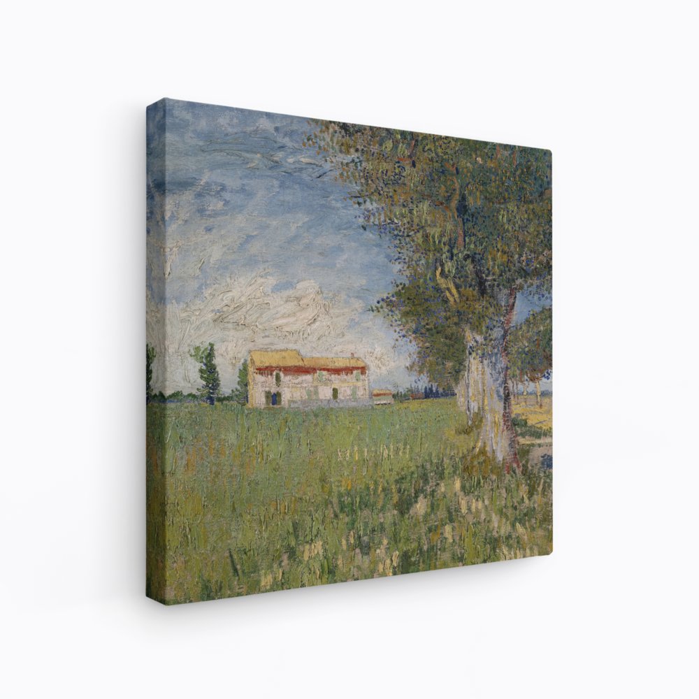 Farmhouse in a Wheat Field | Vincent van Gogh | Ave Legato Art Prints