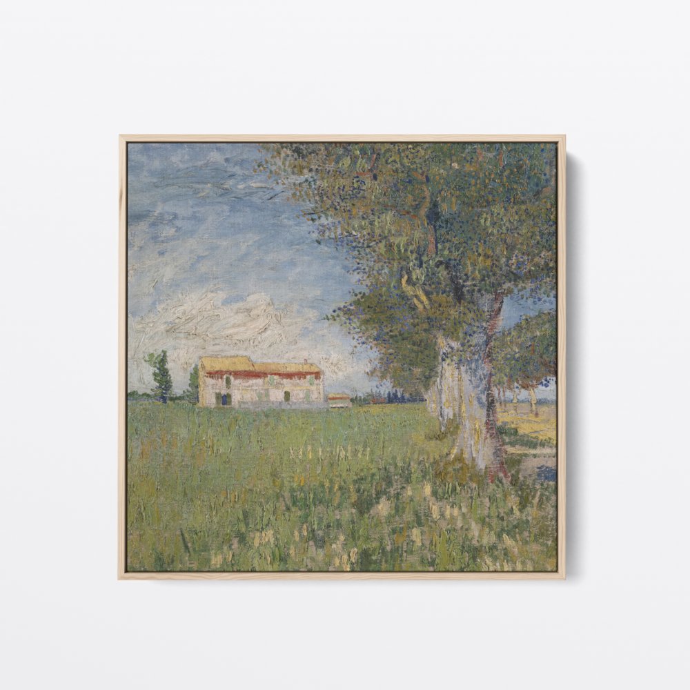 Farmhouse in a Wheat Field | Vincent van Gogh | Ave Legato Art Prints