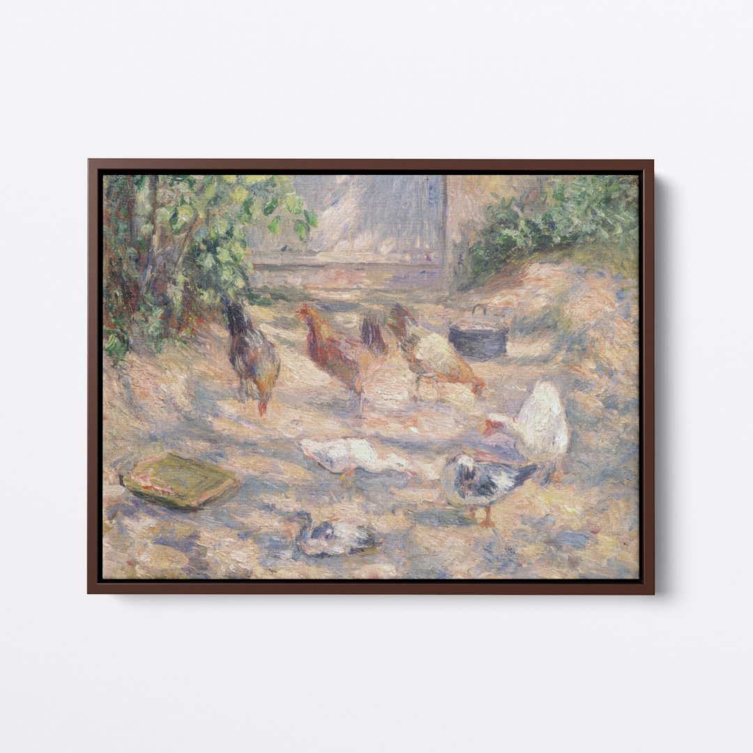 Farmyard at Pontoise | Camille Pissarro | Ave Legato Art Prints