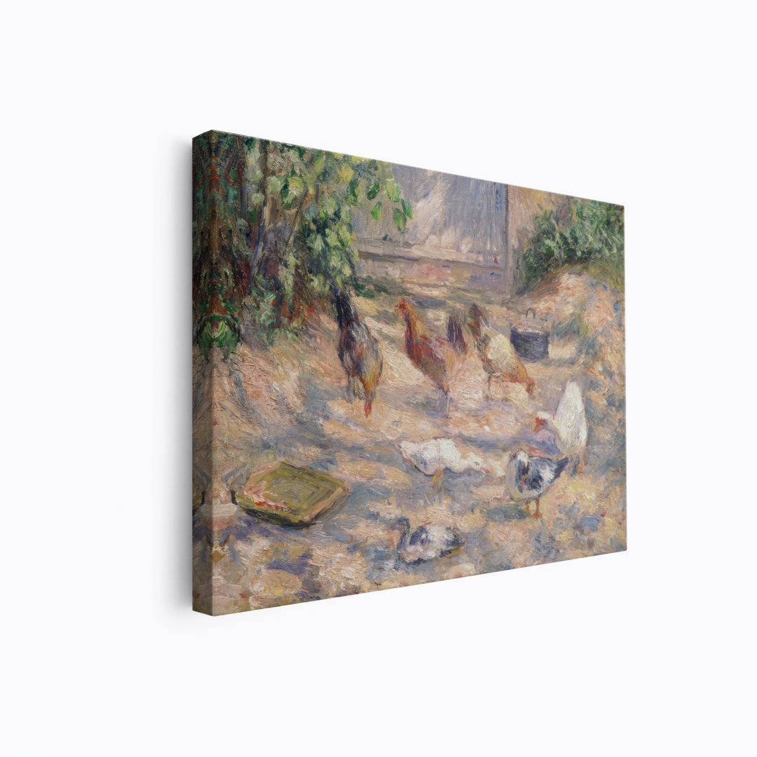 Farmyard at Pontoise | Camille Pissarro | Ave Legato Art Prints