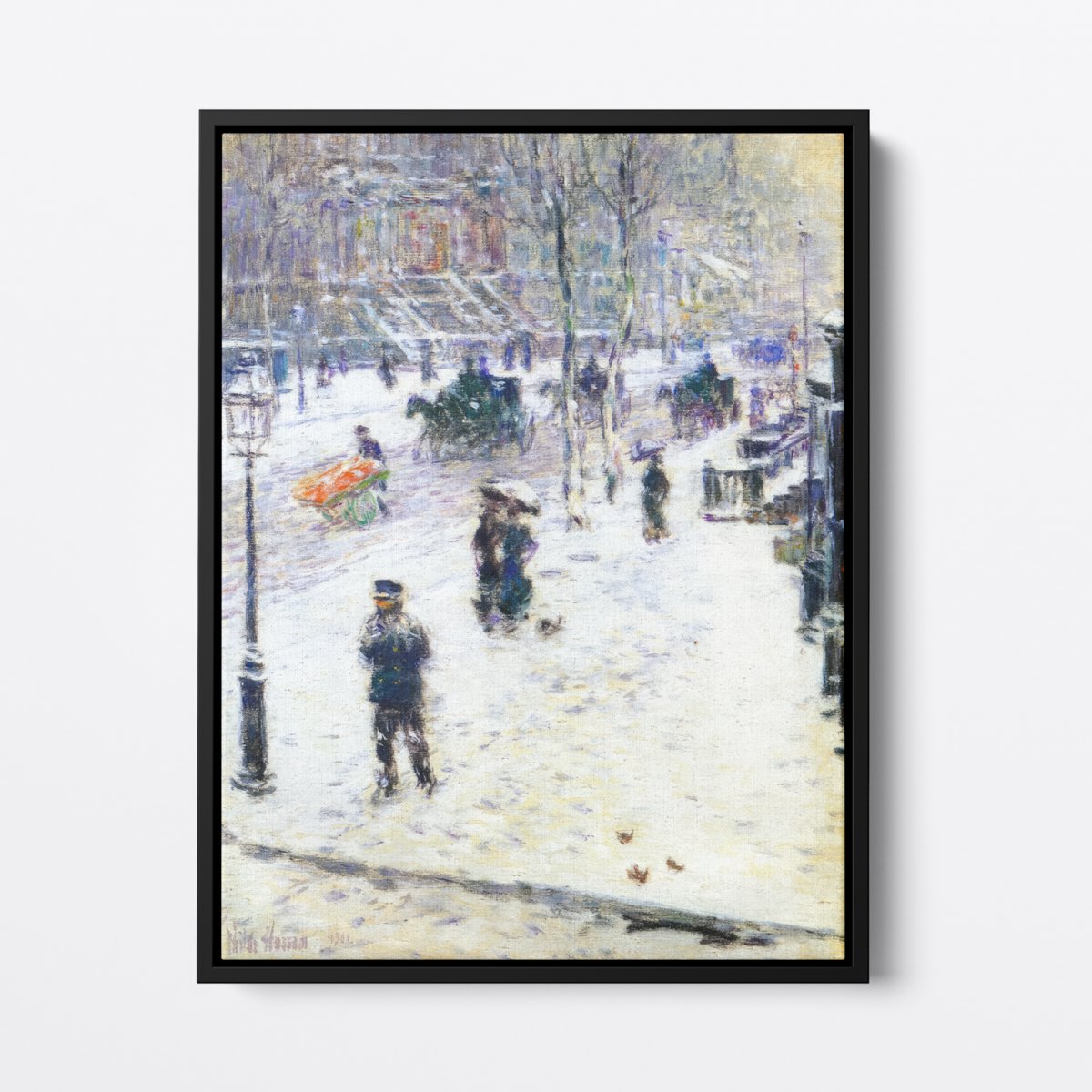 Fifth Avenue, Winter Day | Childe Hassam | Ave Legato Art Prints