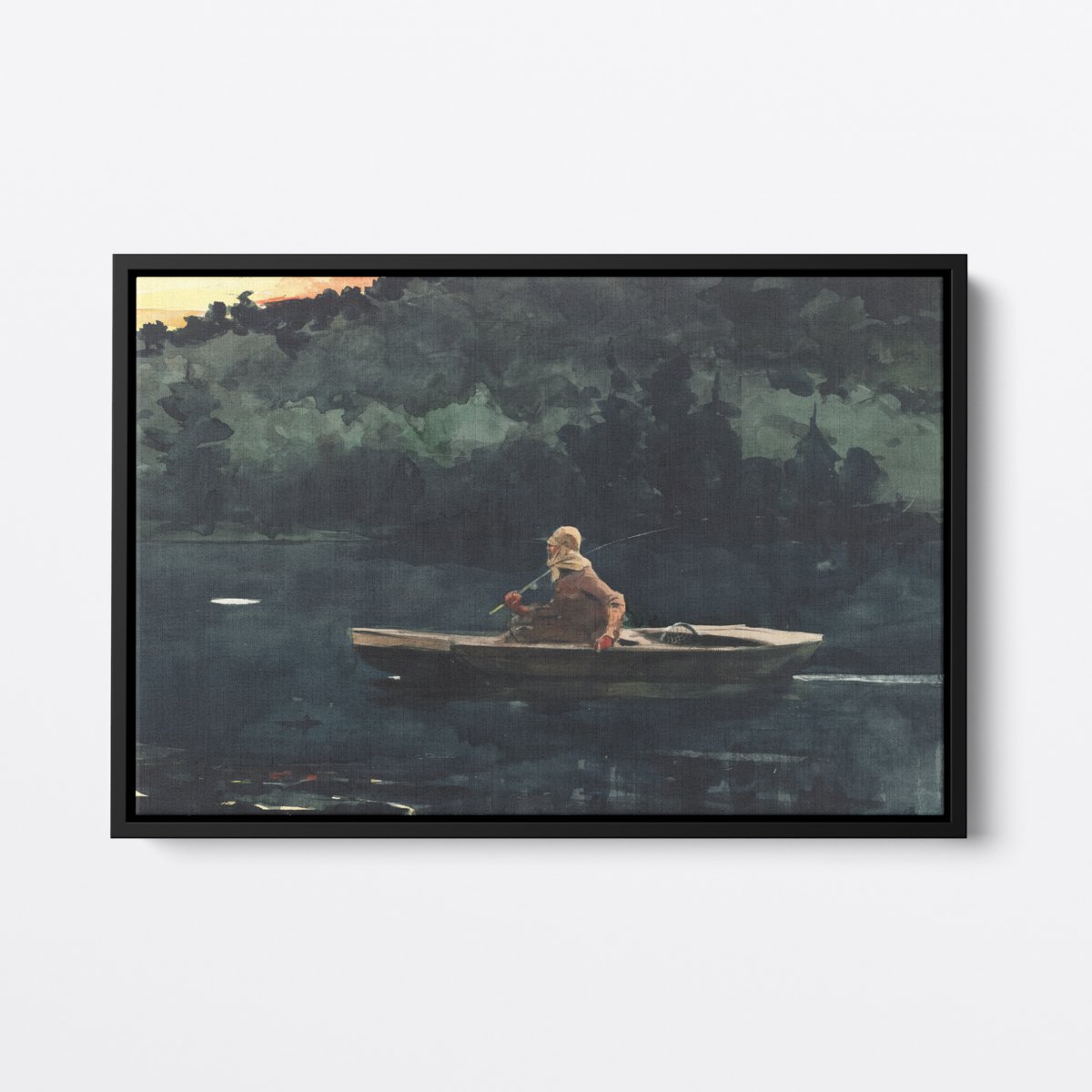 Fisher on the Lake | Winslow Homer | Ave Legato Art Prints