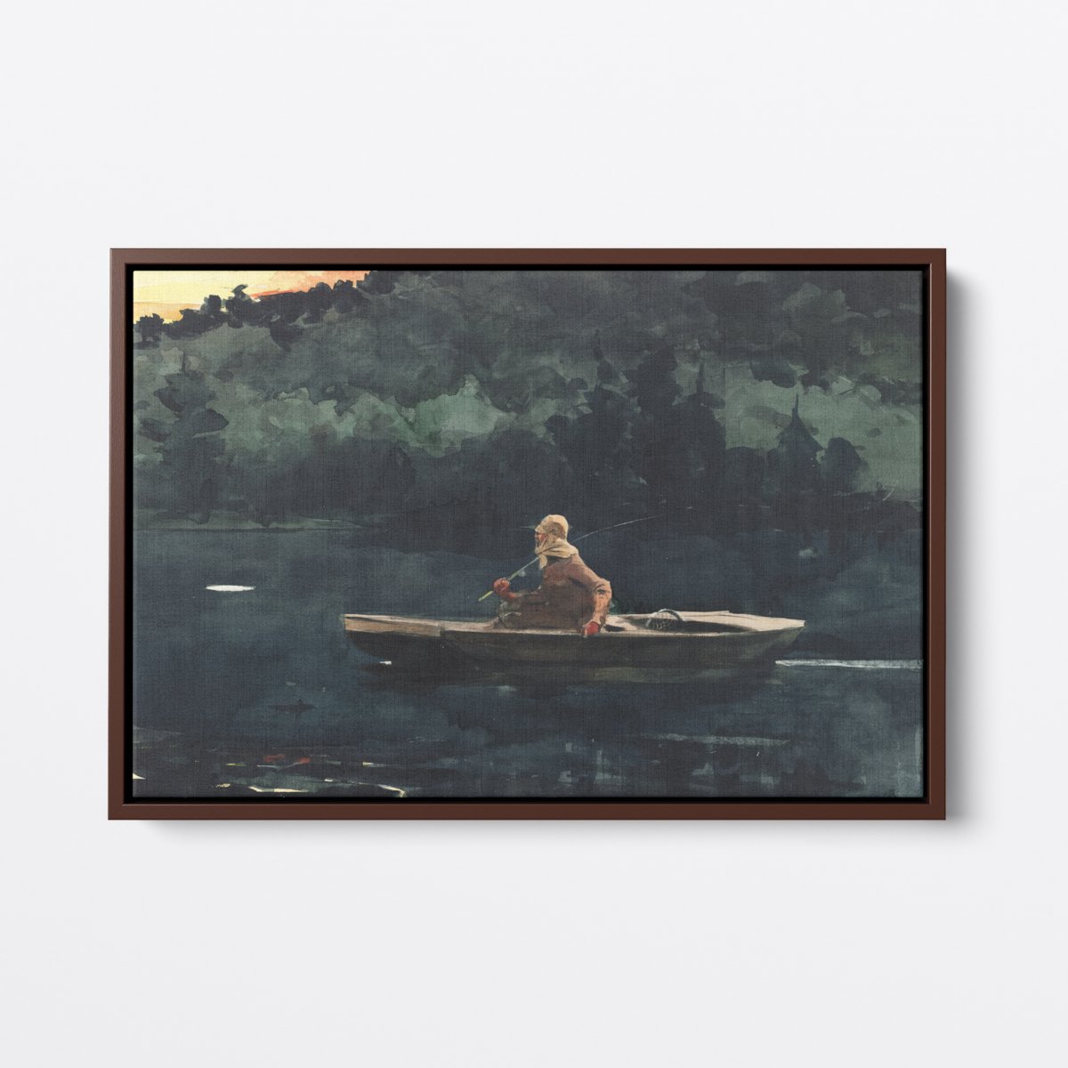 Fisher on the Lake | Winslow Homer | Ave Legato Art Prints