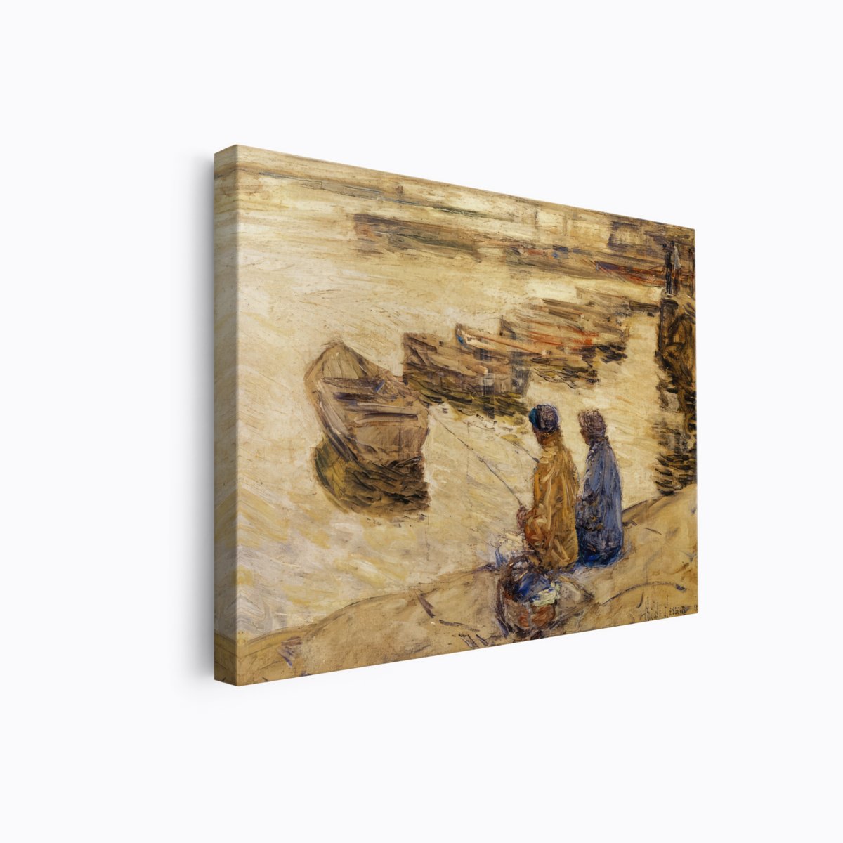 Fishing Together | Childe Hassam | Ave Legato Art Prints